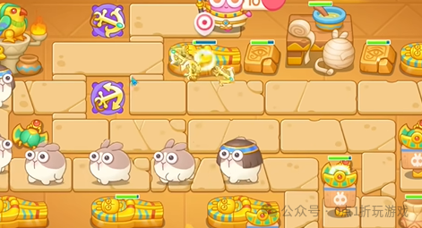 《保卫萝卜4》法老归来第62关通关攻略