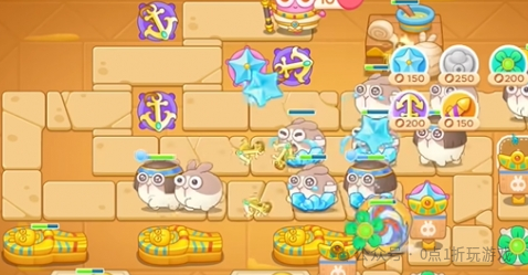 《保卫萝卜4》法老归来第62关通关攻略