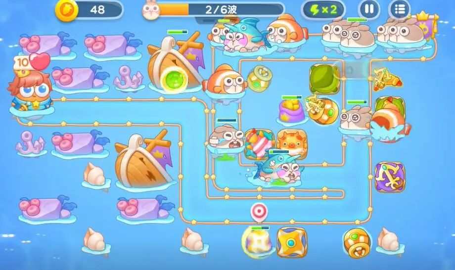 保卫萝卜4海的闺女50关图文攻略