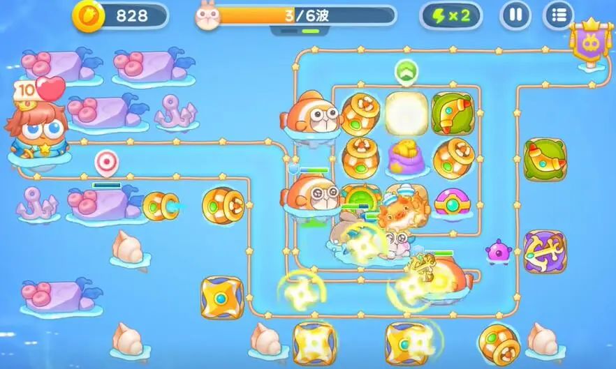 保卫萝卜4海的闺女50关图文攻略