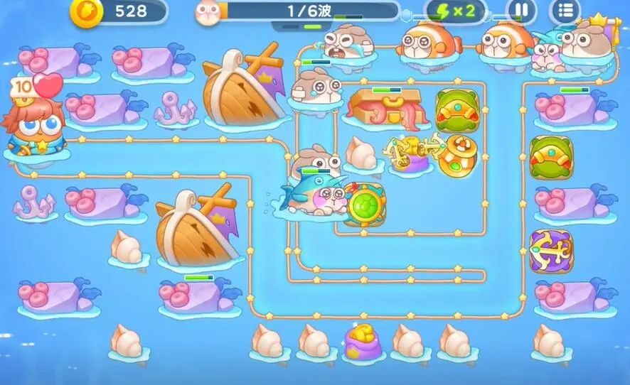 保卫萝卜4海的闺女50关图文攻略