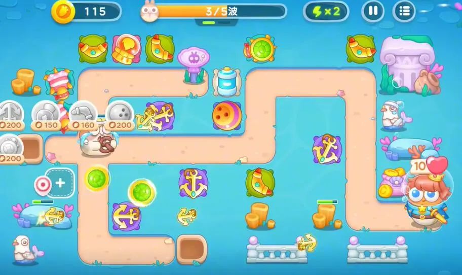 保卫萝卜4海的闺女50关图文攻略