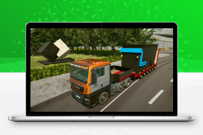 重型货运卡车模拟器v1.04中文版：真实驾驶体验