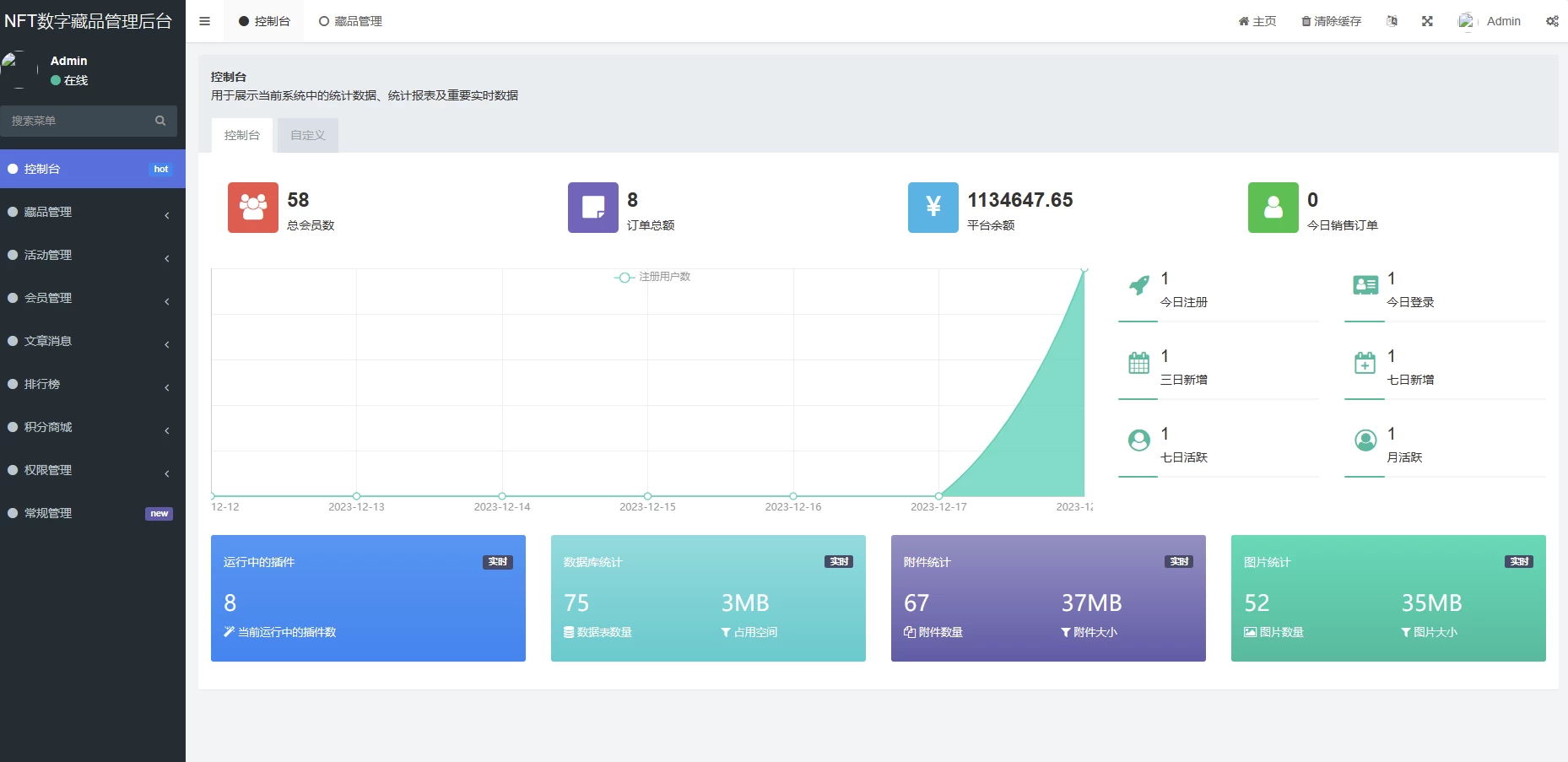 玖玖NFT数字藏品源码